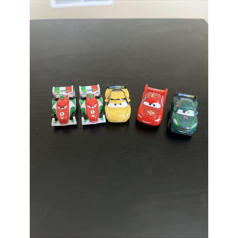Disney Cars Micro Drifters Lot of 4 Roller Ball Bearing Racers